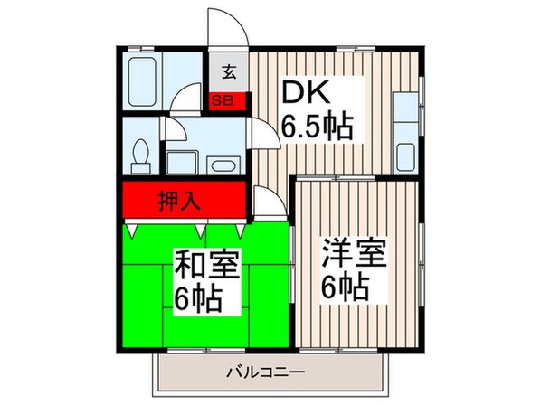 第三ニュウコーポ金井の物件間取画像